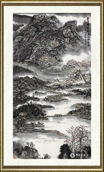 余立新_罗浮镶银殿 西湖嵌玉堂